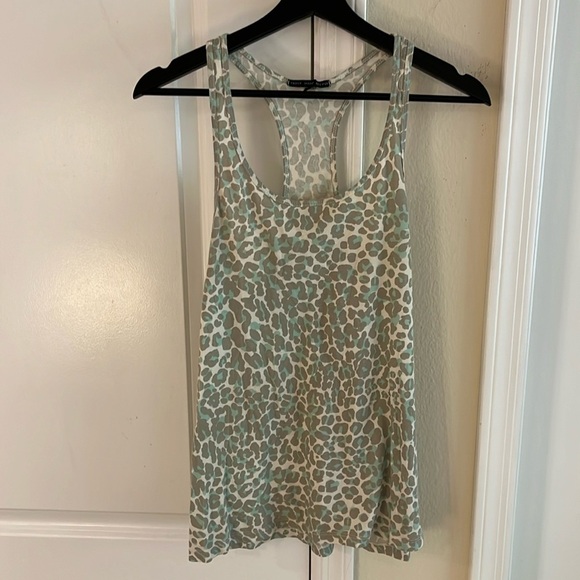 Y2K Vintage Urban Outfitters Racer Back Cheetah Print Tank , Size: Small - Picture 16 of 17